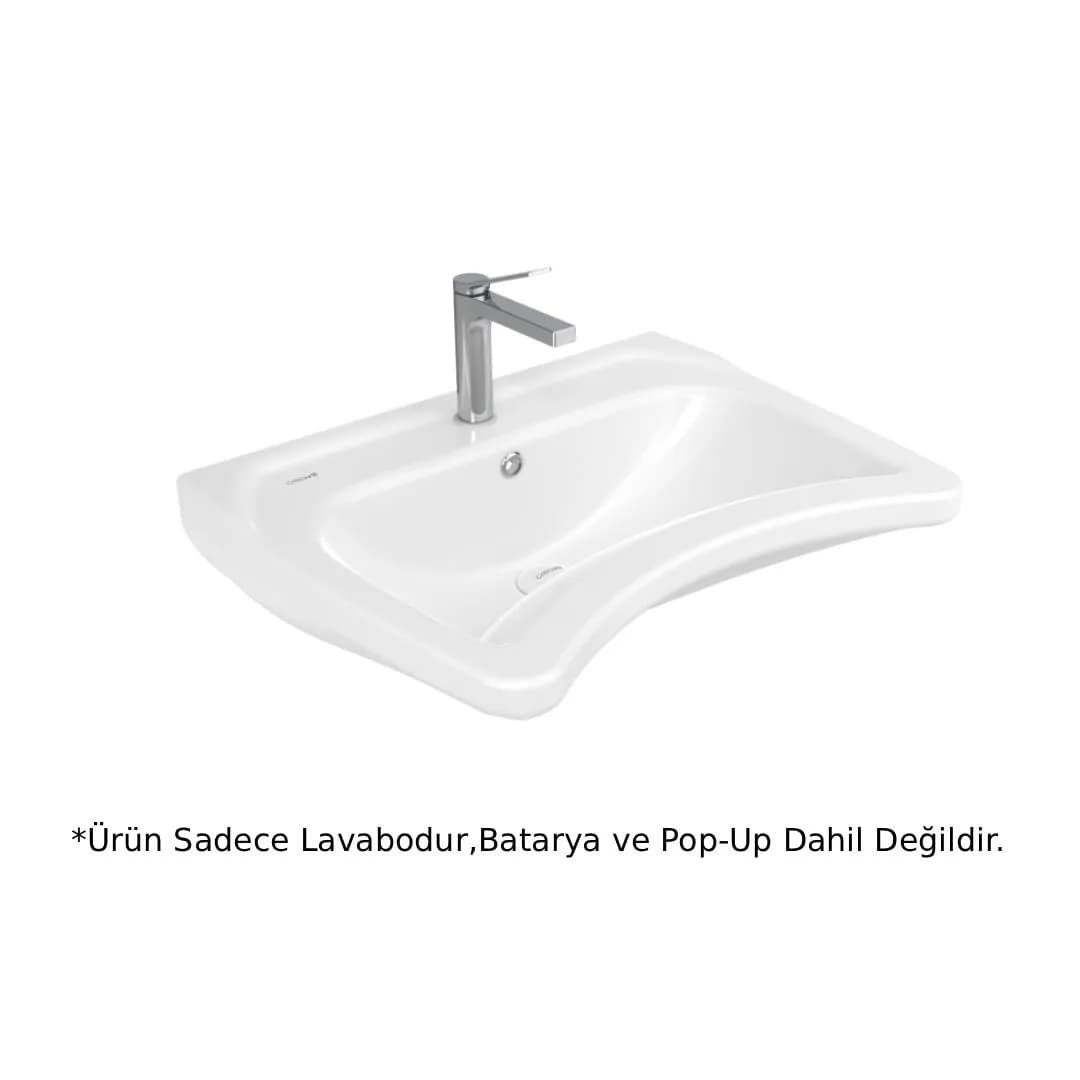 BEDENSEL ENGELLİ LAVABO 60 CM BEYAZ - CRVBD060-00CB00E-0000