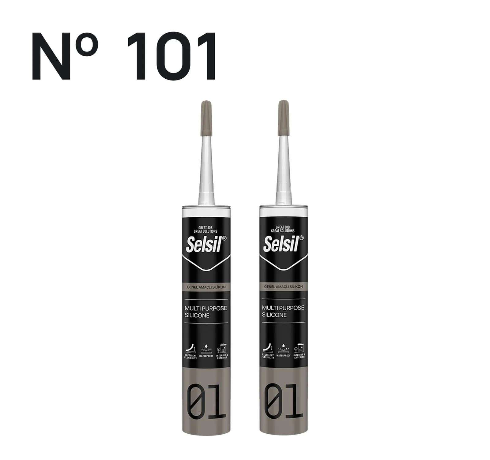 SELSİL SİLİKON 280 GR KARTUŞ GRİ - SLS2530