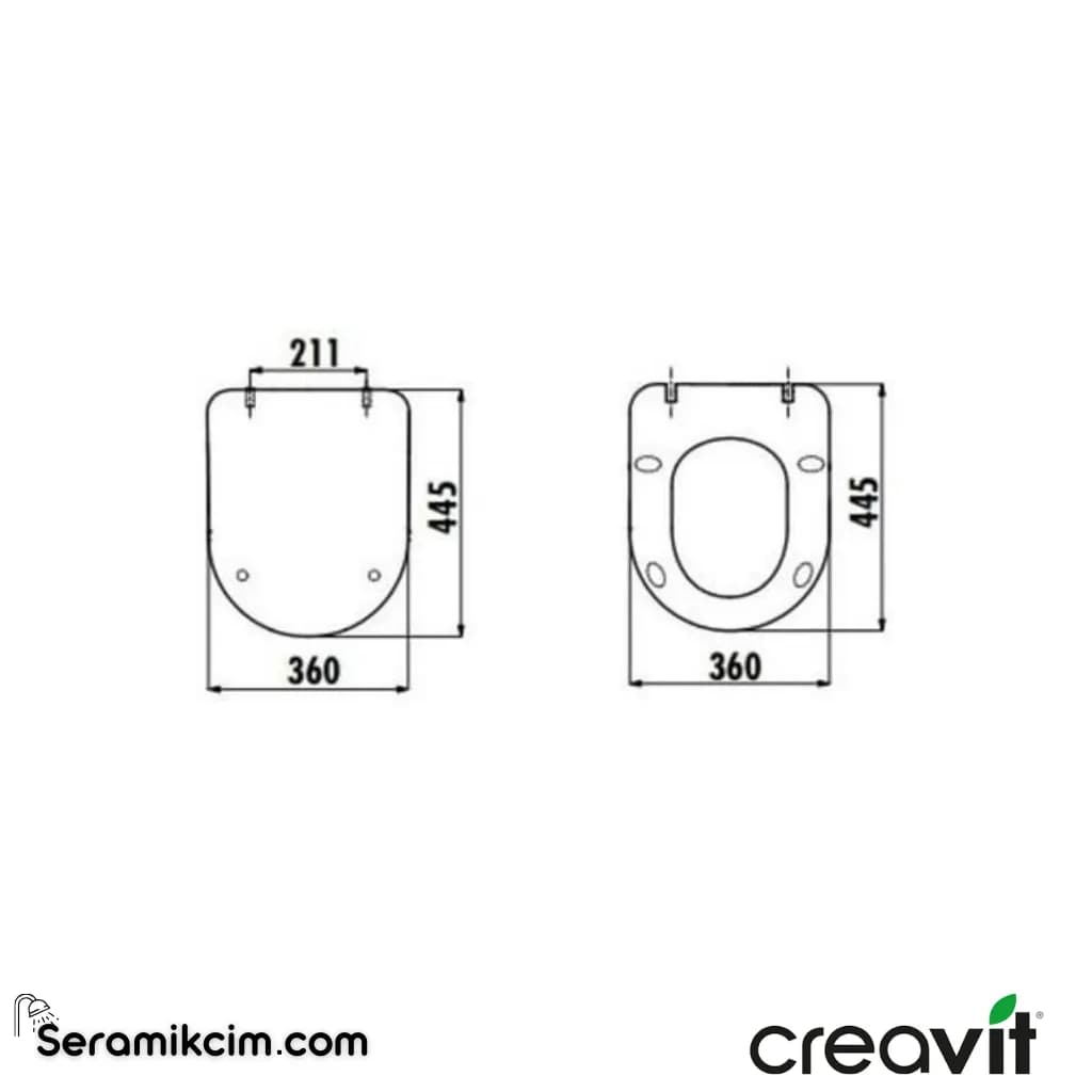 DUCK SOFT KLOZET KAPAĞI DP. BERRY - CRVKC0903.01.1900E