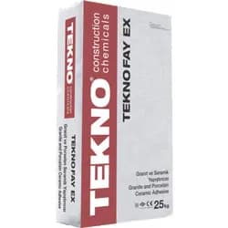 TEKNOFAY EX BEYAZ GRANİT YAPIŞTIRICI C2TE 25 KG - TKN32.01.1141