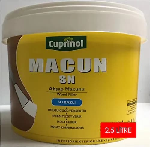 MB CT SN AHŞAP MACUNU BEYAZ 2,5 L - MRS5173917