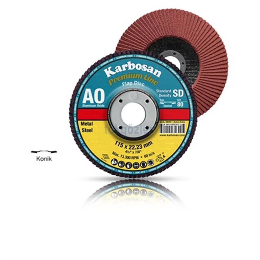 KARBOSAN FLAP DİSK NK 115*22*120 - KRBS115120 (982995)