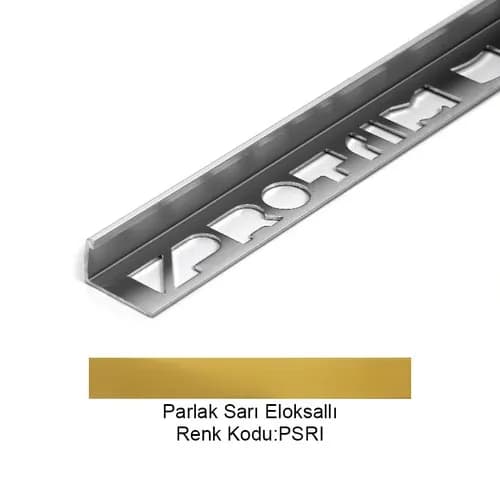 14 MM PARLAK ALÜMİNYUM DIŞ KÖŞE PROFİL  (270mt) - TESFÇDAK14