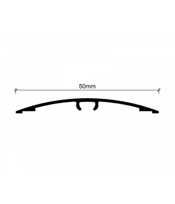 50 MM MAT ALÜM.GEÇİŞ PROFİL (270cm) - TESGPRA50