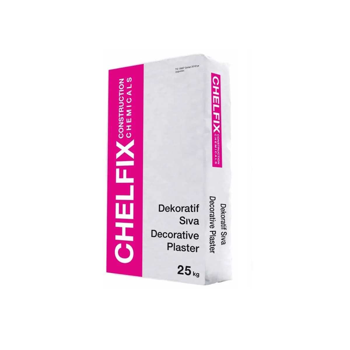 TEKNO CHELFİX İNCE DEKORATİF SIVA 25 KG - TKN32.01.1164