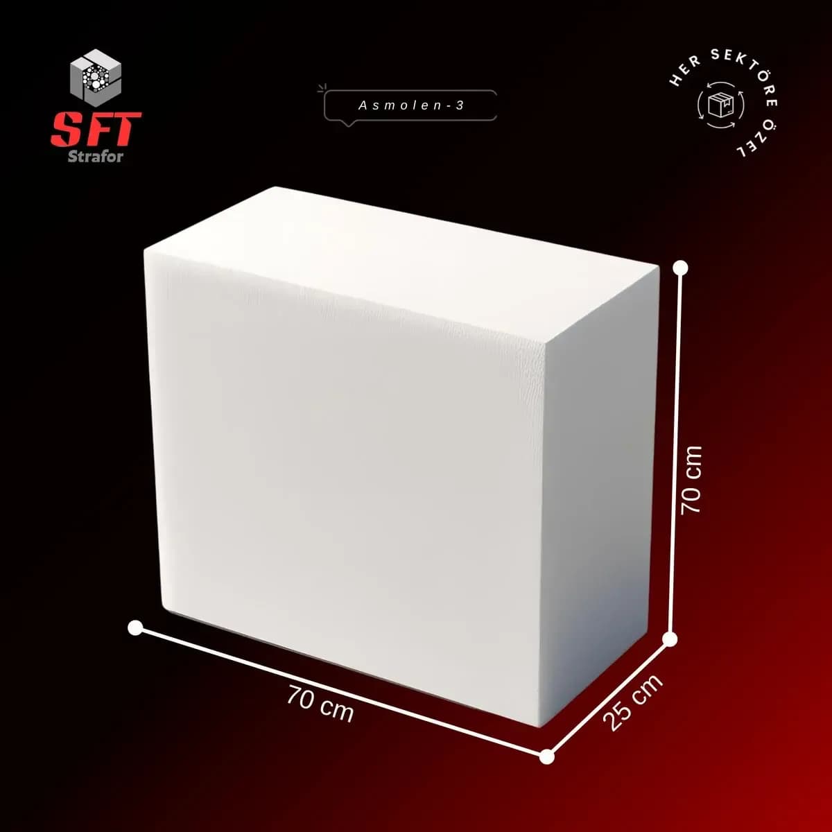 ASMOLEN STRAFOR 100x40x22 - STR46.01.053