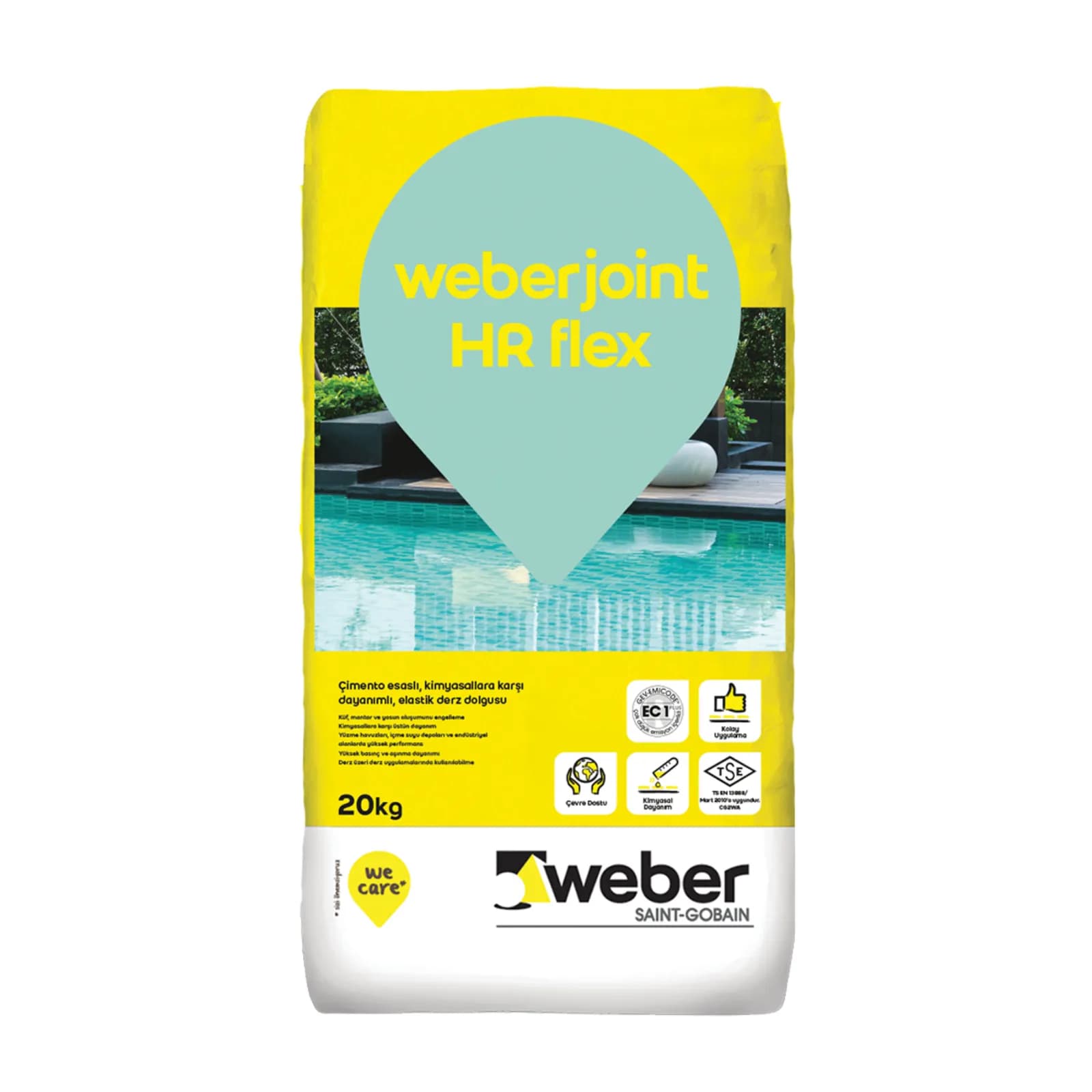 WEBER JOİNT HR FLEX GRİ 20 KG - WEB63494153