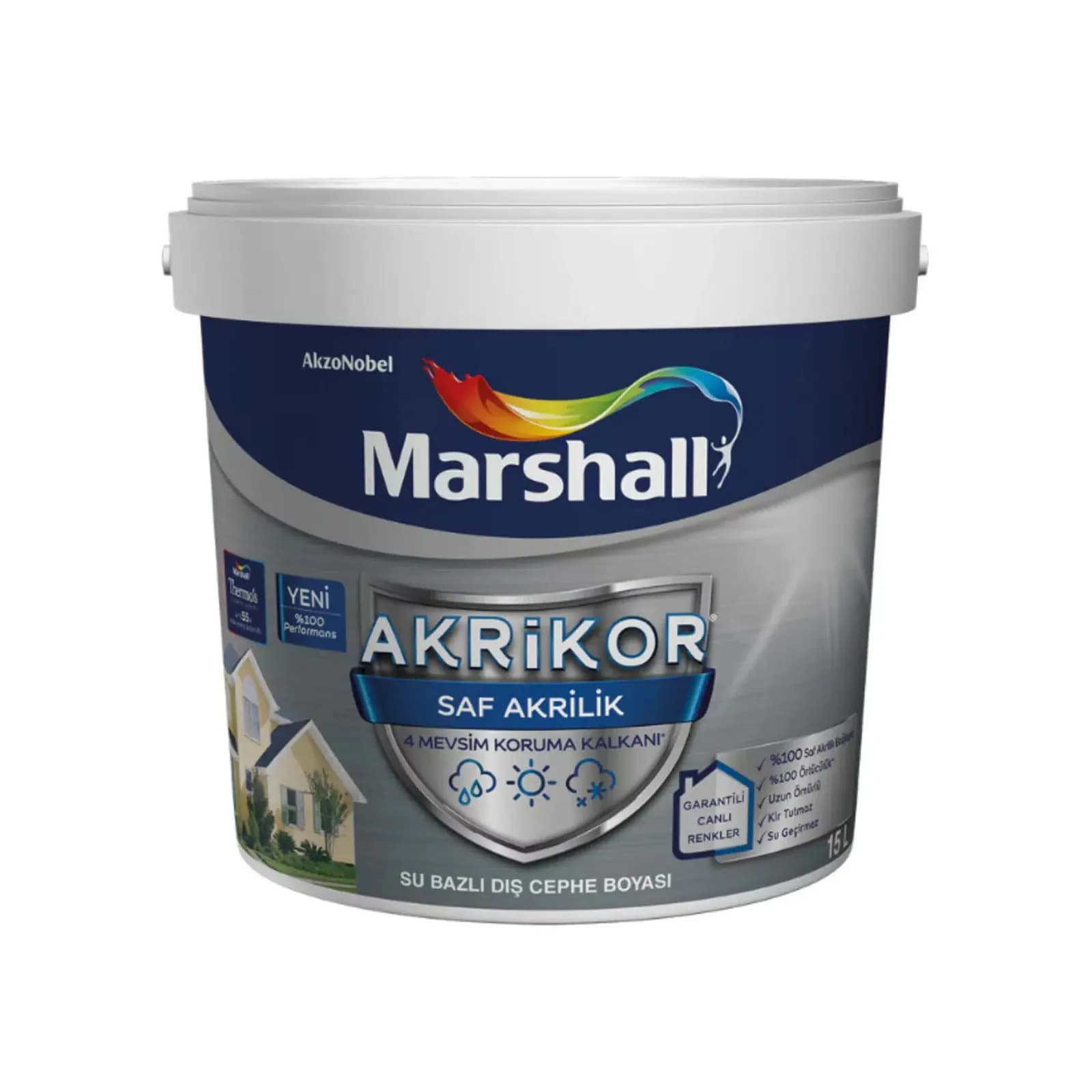 MB AKRİKOR SAF AKRİLİK BW BAZ 2,5 L - MRS5274113