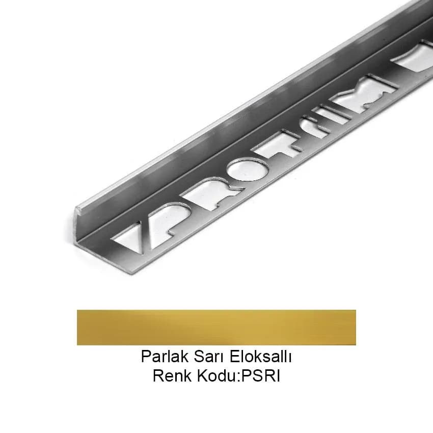14 MM PARLAK ALÜMİNYUM DIŞ KÖŞE PROFİL  (270mt) - TESFÇDAK14