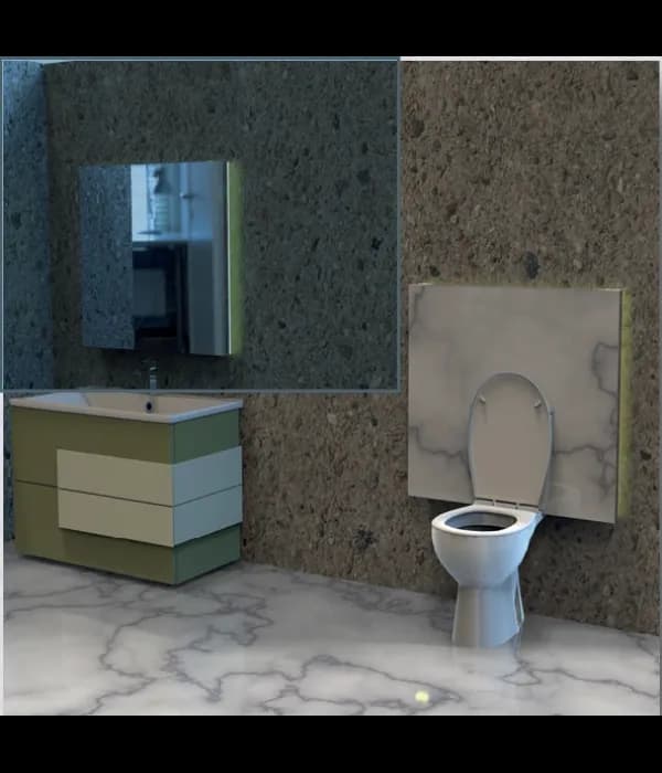 SERMİK GİZLİ LED PROFİLİ MAT ALÜ. POLİKARBON KAPAK - TESLDGZPR