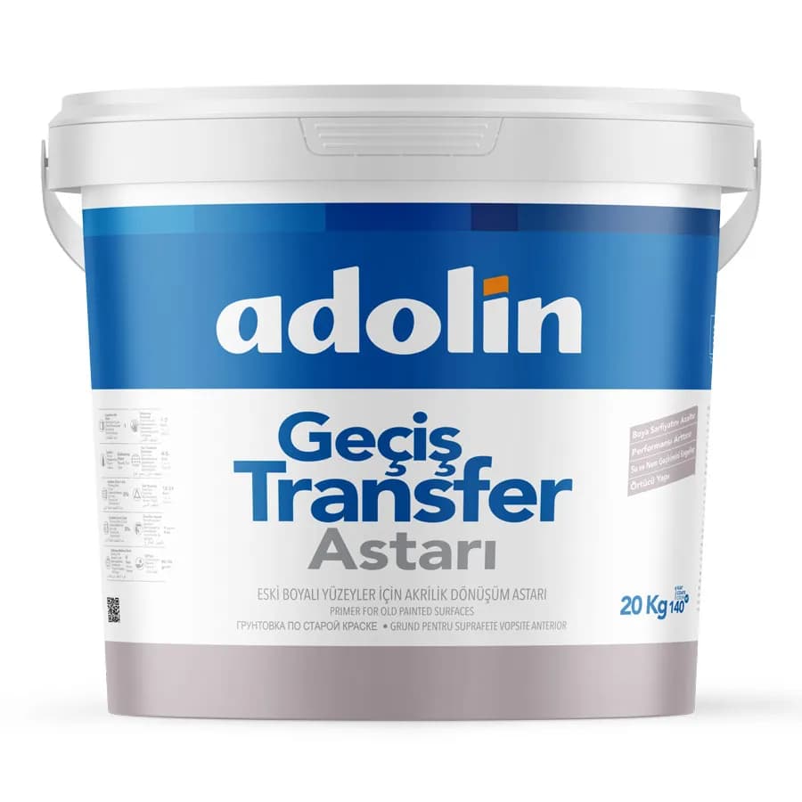 ADOLİN GEÇİŞ TRANSFER ASTARI BEYAZ 20 KG - ADO6174200001