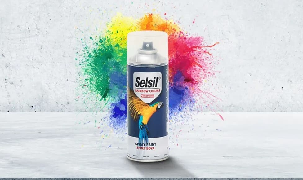 SELSİL SPREY BOYA 400 ML ÇİMEN YEŞİLİ (RAL6010) - SLS414