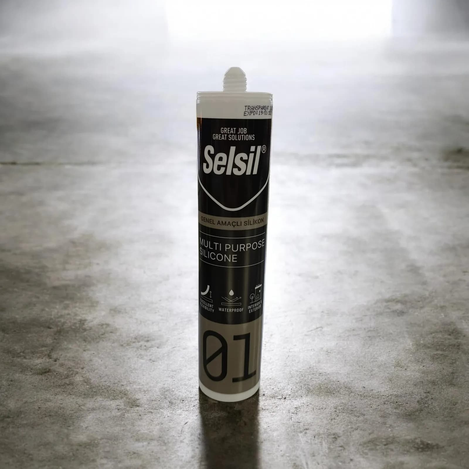 SELSİL SİLİKON 280 GR KARTUŞ ŞEFFAF - SLS2527