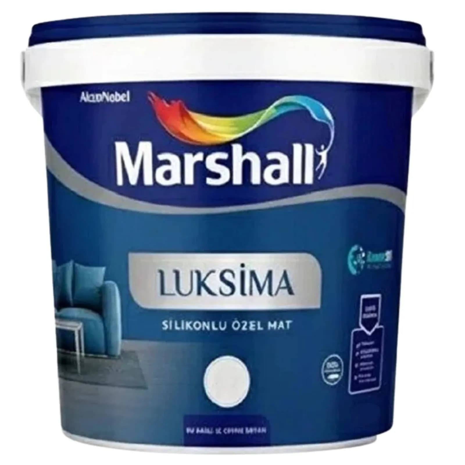 MB LUKSİMA SİLİKONLU ÖZEL MAT BC  BAZ 1 LT - MAR5979330