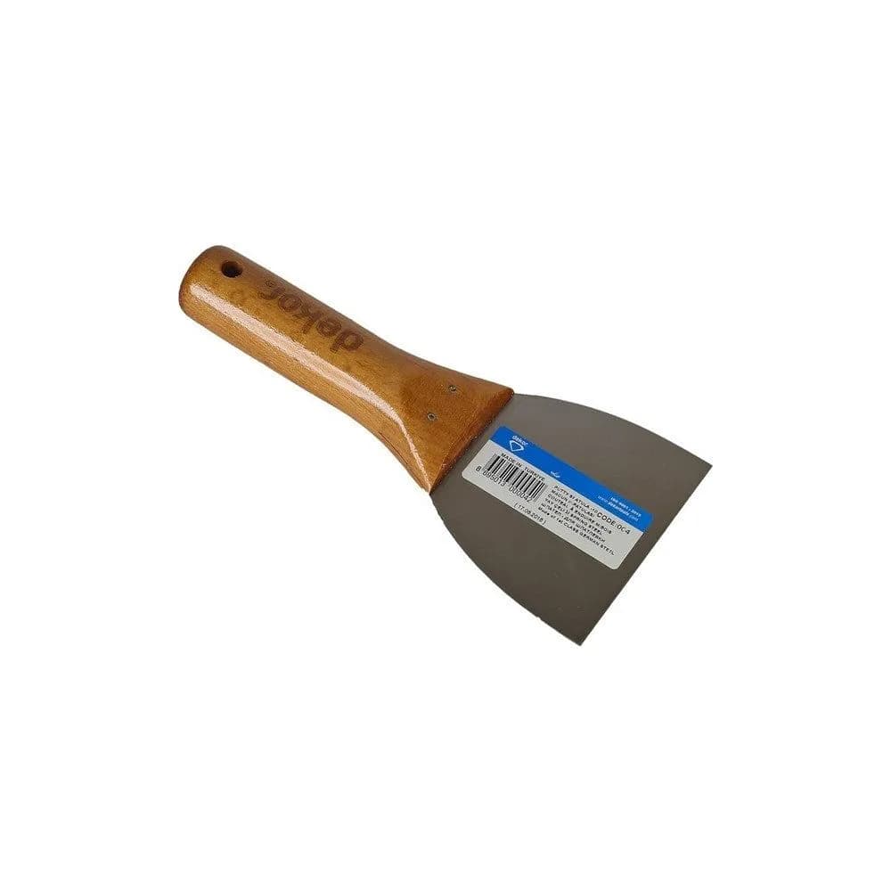 MACUN ISPATULASI AHŞAP SAPLI 14CM PASLAN - HSSH009