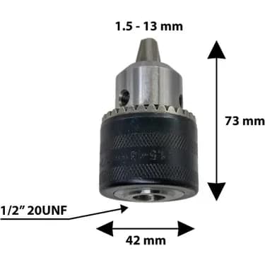 NLB ANAHTARLI MANDREN 13MM - NLB530260