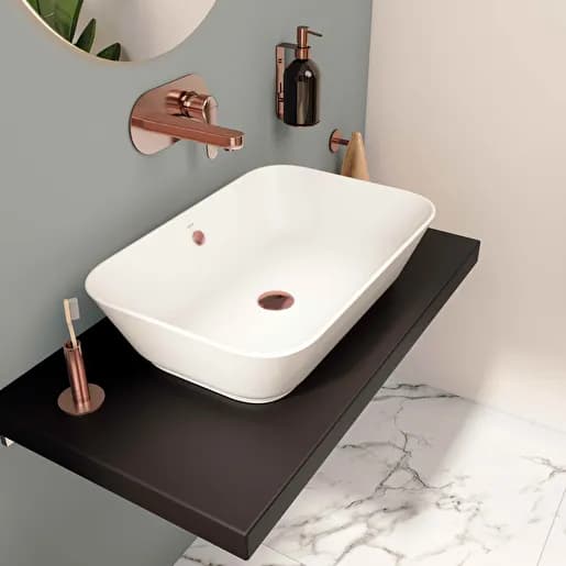 GEO ÇANAK LAVABO 60 CM BEYAZ - VİT7425B003-0012