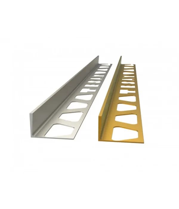 8 MM MAT KROM ALÜMİNYUM FAY.BİTİM PROFİL - TESFÇBA08