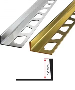 10 MM ALÜMİNYUM PARLAK EKONOMIK FAYANS BITIM PROF. - TESFÇBEK10-11