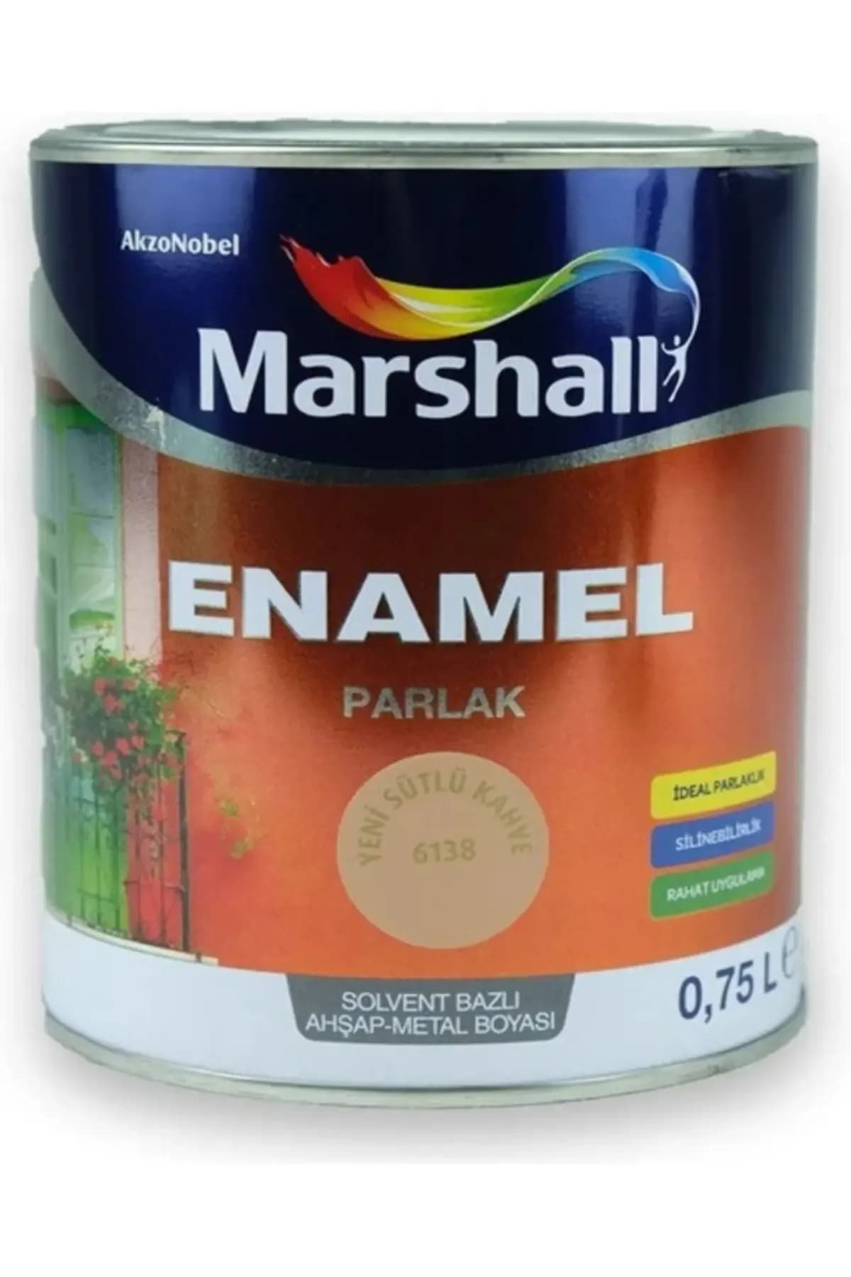 MB ENAMEL PARLAK Y. SÜTLÜ KAHVE 0,75 L - MRS5598985