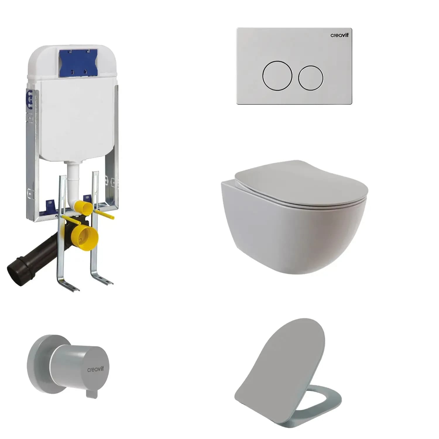 FREE RİM-OFF ASMA KLOZET COOL GREY - CRVFE322-00CG00E-0000