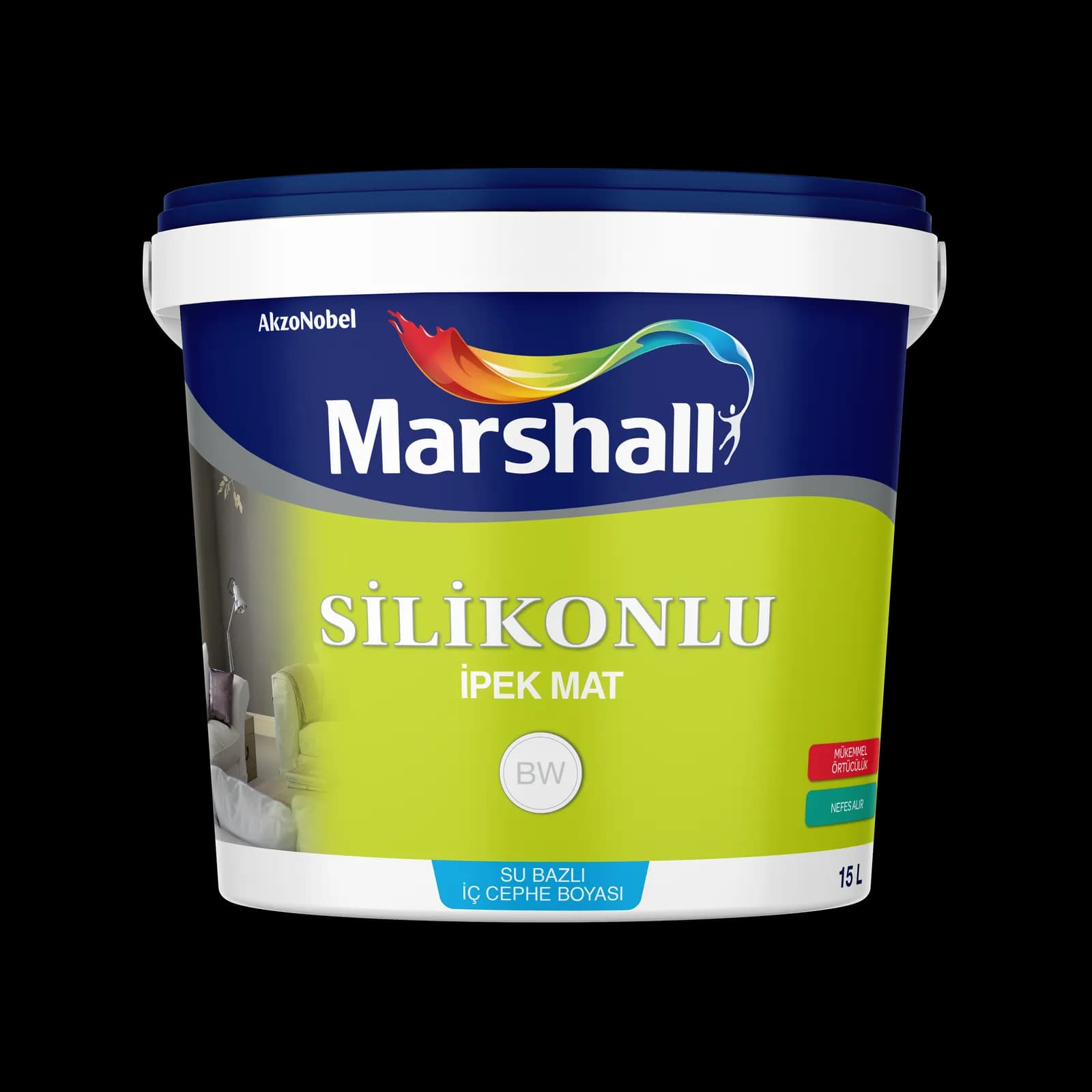 MB SİLİKONLU İPEK MAT BC BAZ 15 L - MRS5134783