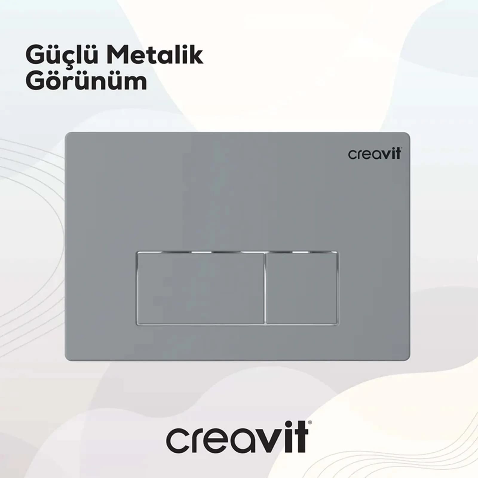 ARC KUMANDA PANELİ MAT GRİ BOYALI - CRVGP8002.00