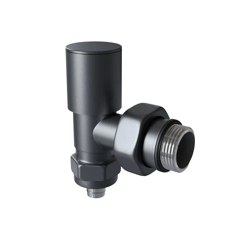 RADYATÖR VANASI 1/2'' ANTRASİT KÖŞE PEX - RDV5BORRV0109-2B2