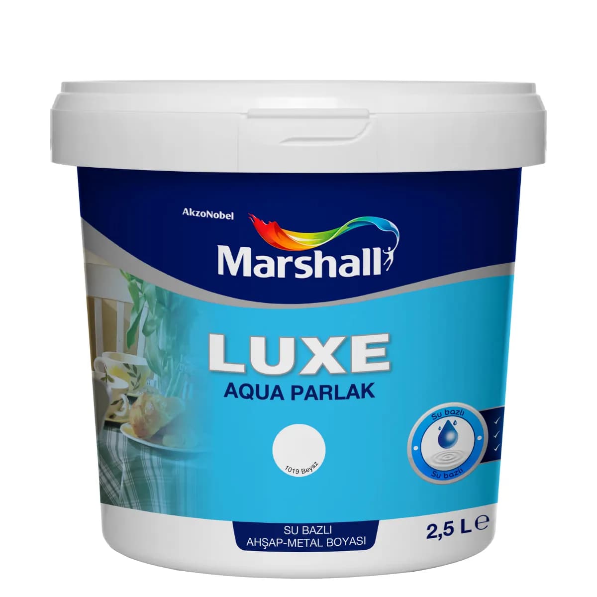 MB LUXE AQUA PARLAK BEYAZ  0,75 L - MRS5853432