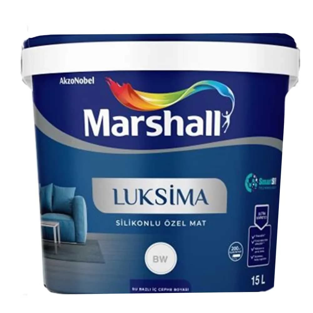 MB LUKSİMA SİLİKONLU ÖZEL MAT BW BAZ 7,5 LT - MAR5982425