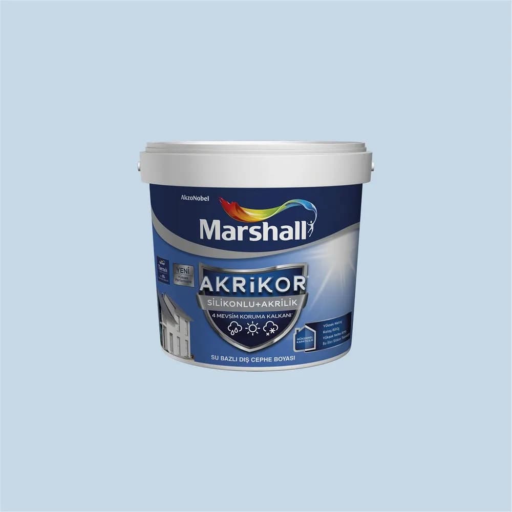 MB AKRİKOR SİLİKONLU+AKRİLİK BW BAZ 15 L - MRS5271089