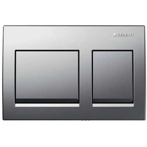 ALPHA 25 SQUARE KUMANDA PANELİ ÇİFT BAS. P.KROM - GBR115.045.21.5