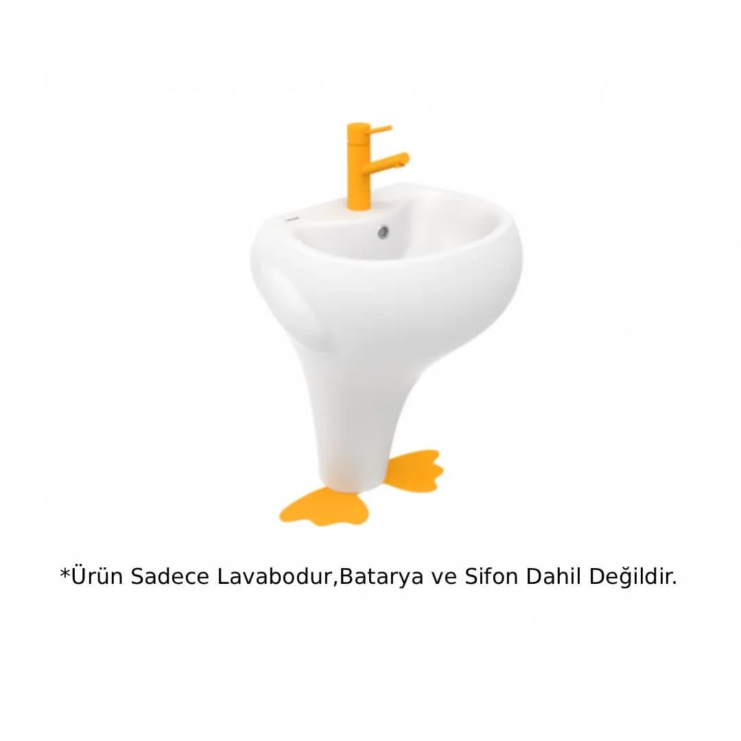 DUCKY LAVABO 40*52 CM BEYAZ - CRVDC052-00CB00E-0000