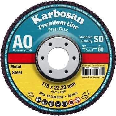 KARBOSAN FLAP DİSK NK 115*22*80 - KRB982985