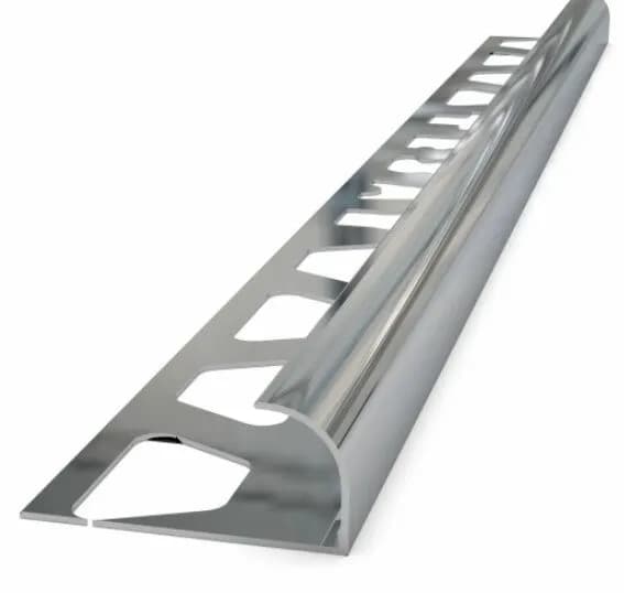 10 MM PARLAK ALÜMİNYUM EKO DIŞ KÖŞE PROFİL 270cm - TESFÇDEK10-11