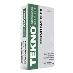 TEKNOFAY FLEX GRİ GRANİT YAPIŞTIRICI C2TES1 25 KG - TKN32.01.1143