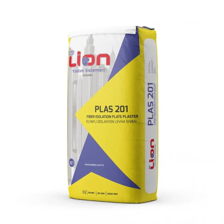 LİON ISI YALITIM LEVHA SIVASI 25KG - LİON.SIVAMANT